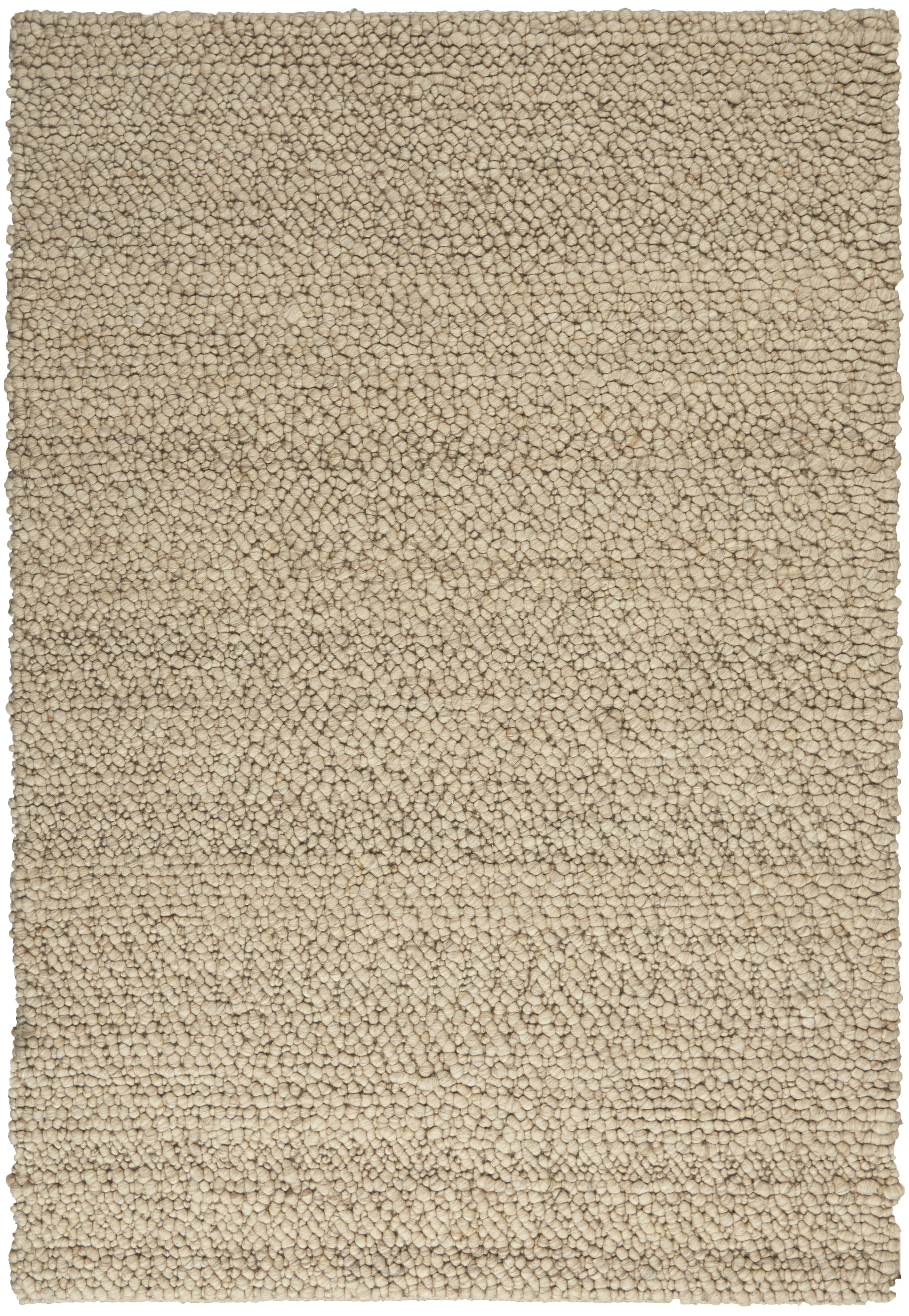 Calvin Klein Riverstone 5'3" x 7'5" Mocha Farmhouse Indoor Rug