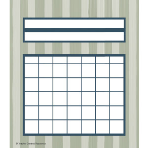 Classroom Cottage Incentive Charts, Pack of 36