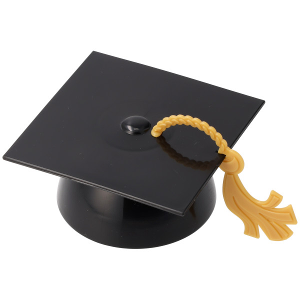 Black Grad Cap With Tassel Layon