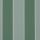 Vertical striped wallpaper with wide dark green and pale gray‑green panels divided by thin white pinstripes; covers a flat wall, presenting alternating bands in a neutral, evenly lit interior.