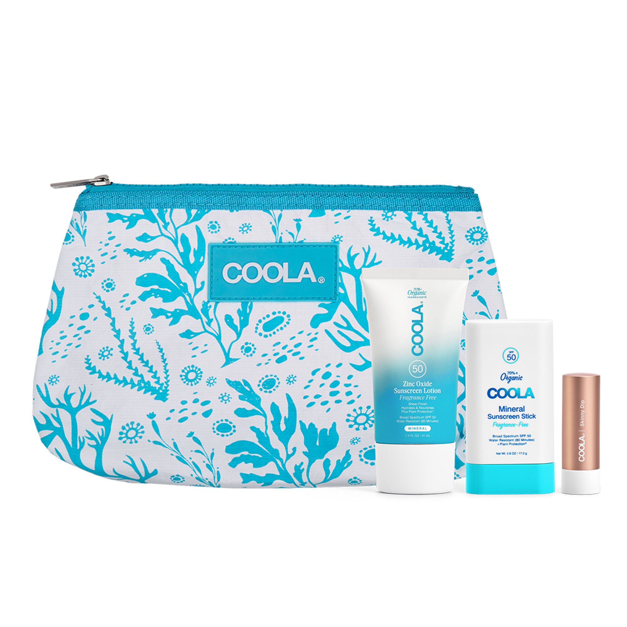 COOLA LLC TRAVEL KIT, SUNCARE MINERAL COOLA 3PC (24KT/CS)