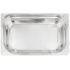Full-size 2 ½-inch-deep Miramar® stainless steel decorative pan