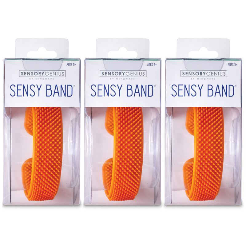 Sensy Band™ Fidget Wristband, Pack of 3
