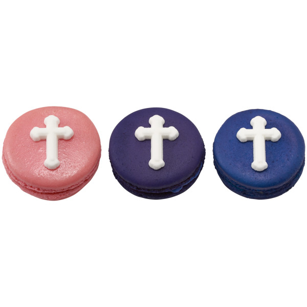 Small White Cross Dec-Ons® Decorations