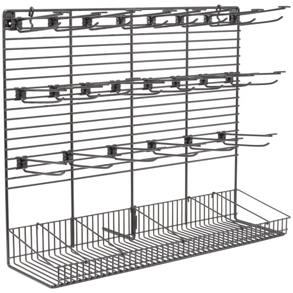 Black Counter with Basket Candle Rack