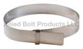 10 in. Lashed Cable Support Stainless - Bulk Pack