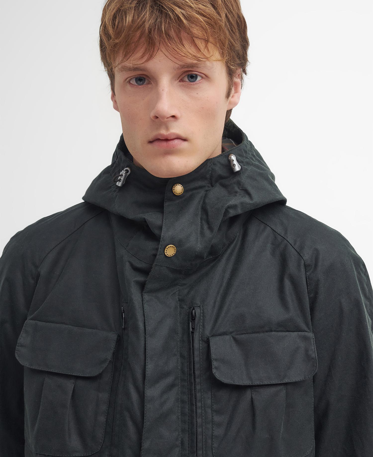 Barbour x TO KI TO Bicycle Waxed Jacket image number 3