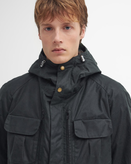 Barbour x TO KI TO Bicycle Waxed Jacket