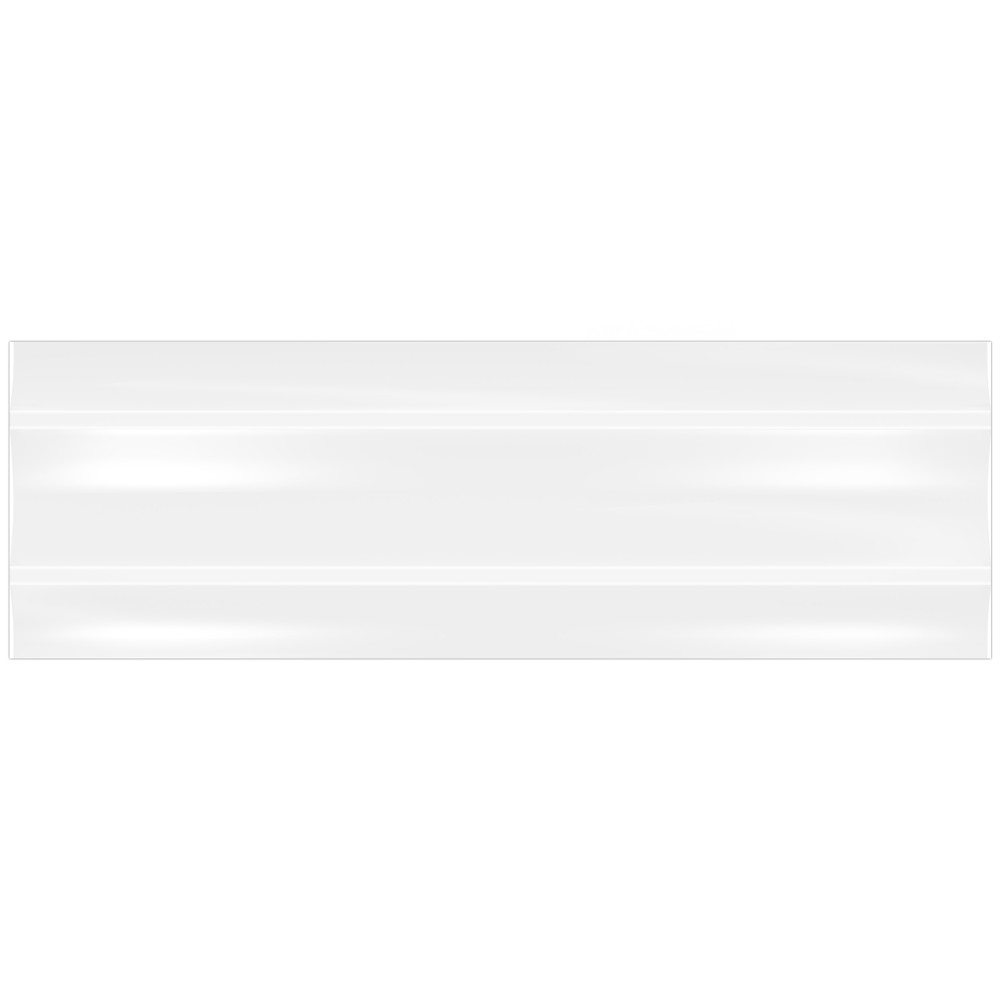 Crown Heights Maori Matte White 2-5/8 in. x 7-7/8 in. Ceramic Wall Tile