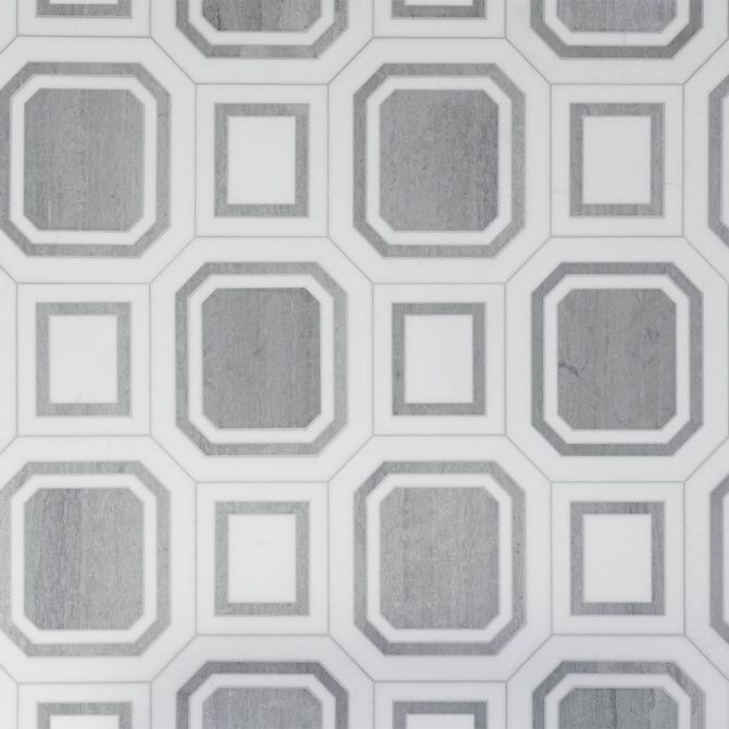 Studio Moderne Stone Steel Grey 16×7 Monarch Decorative Tile Honed