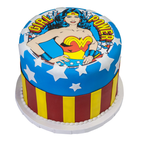 Wonder Woman™ Girl Power! PhotoCake® Edible Image®