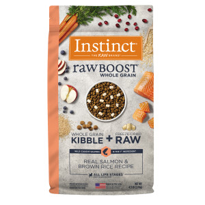 Raw Boost Whole Grain Salmon & Brown Rice Dry Dog Food