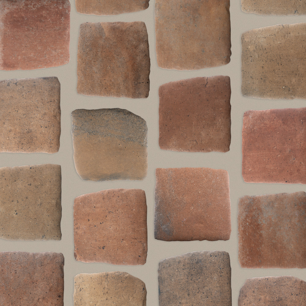 Benisa Cotto 5-7/8 in. x 5-7/8 in. Porcelain Floor and Wall Tile