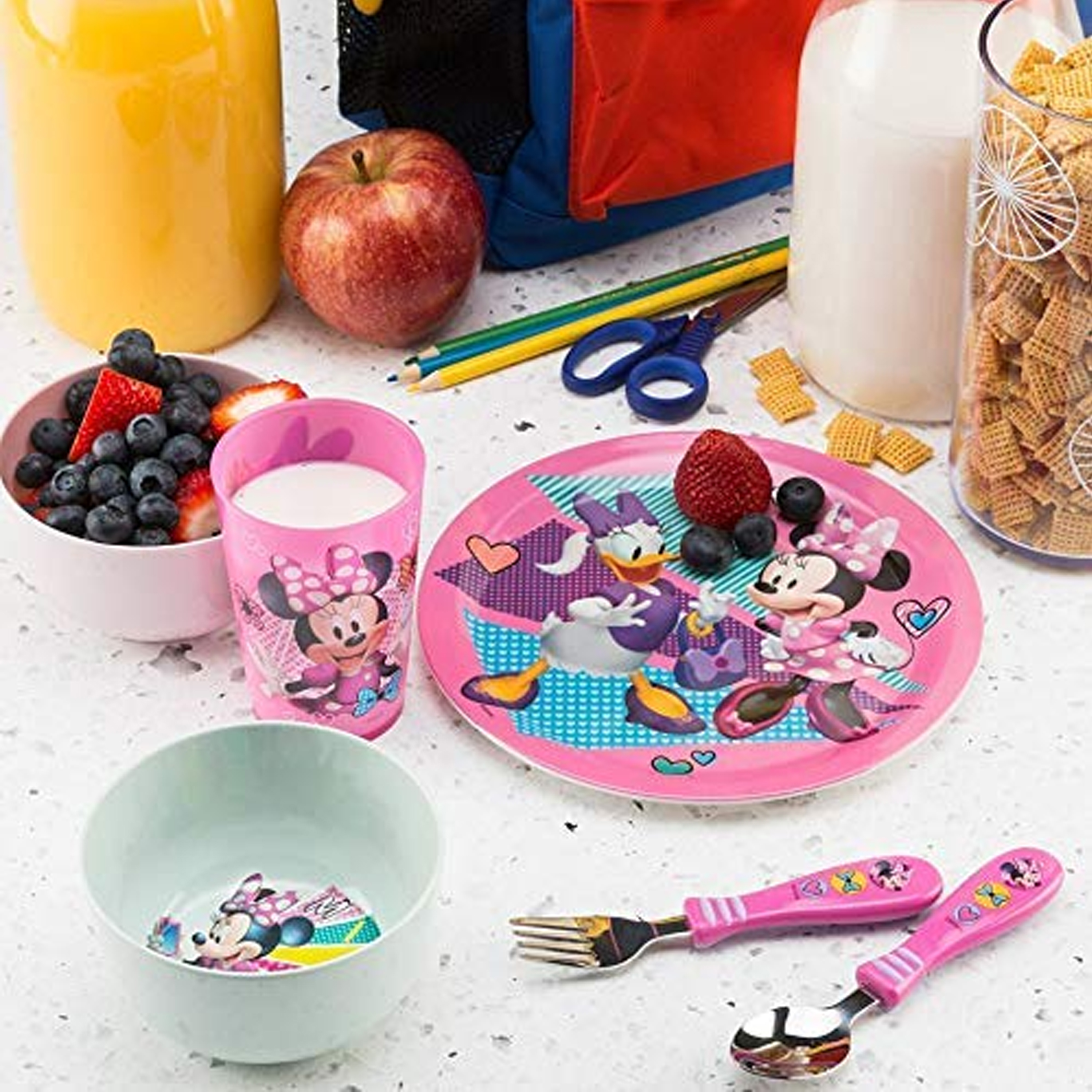 Disney Dinnerware Set, Minnie Mouse, 5-piece set slideshow image 11 Disney Dinnerware Set, Minnie Mouse, 5-piece set slideshow image 11