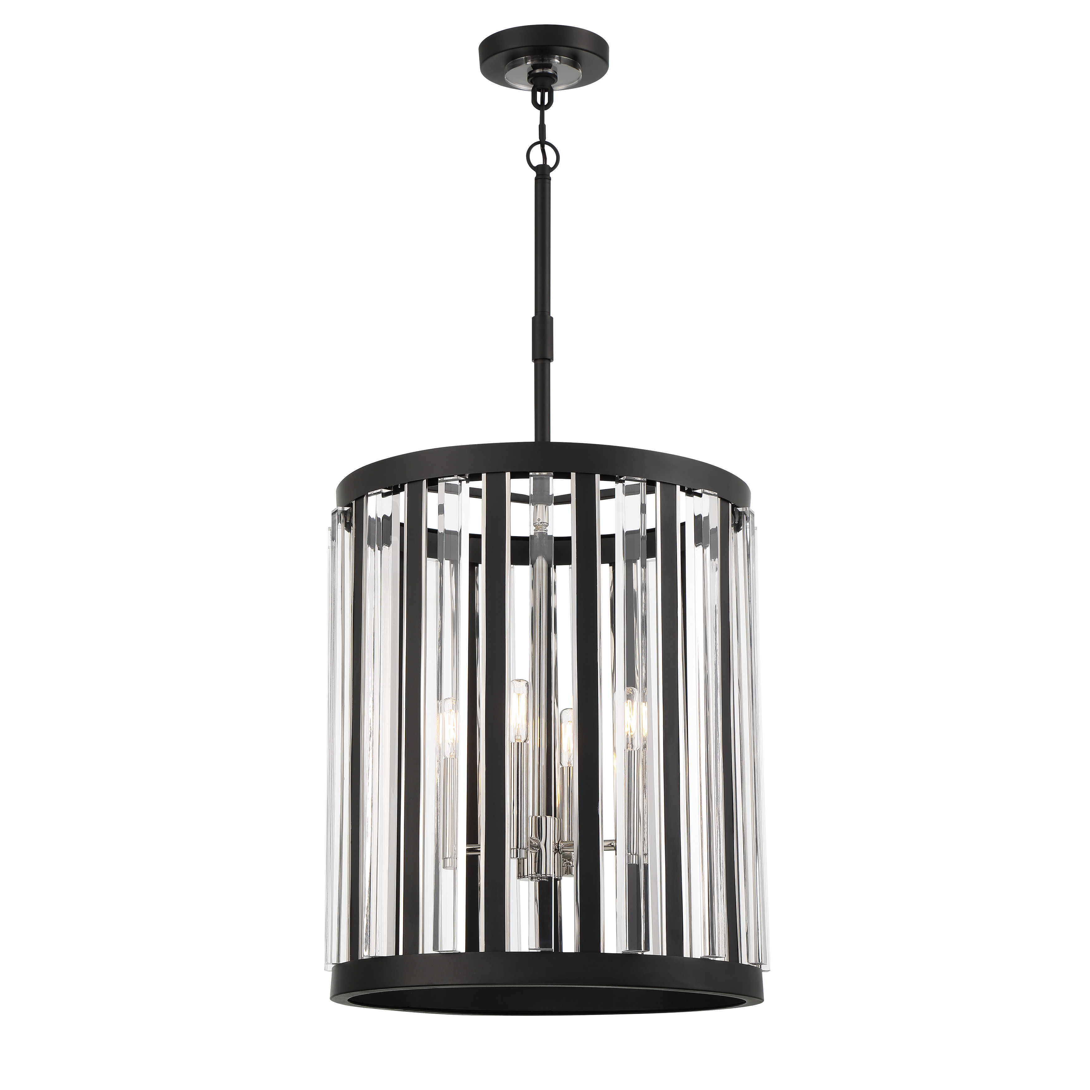 Majestic Splendor - 4 Light Pendant Fixture in Metal