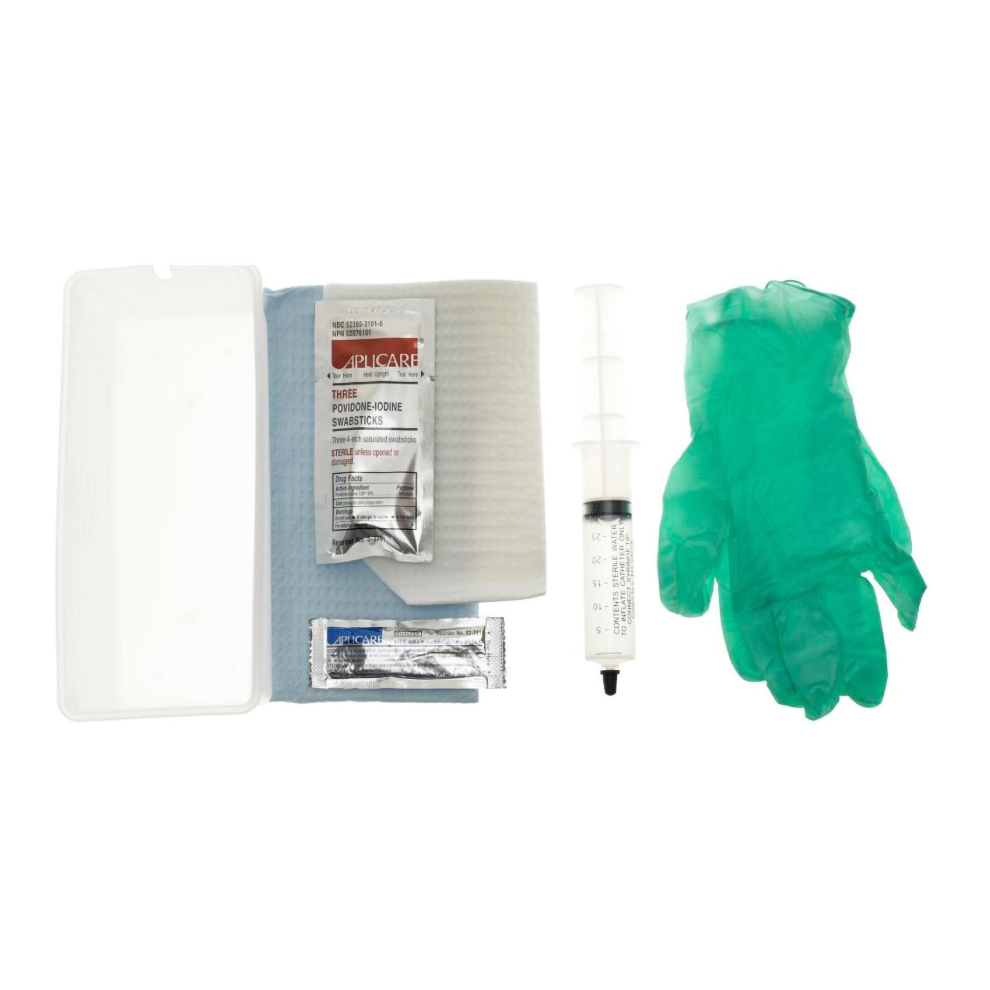 Medline CATHETER TRAY, FOLEY INSERTIONPVP SYR 30ML (20/CS)