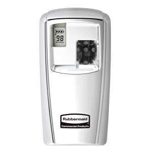 Rubbermaid Commercial, Microburst® 3000 LCD Air Freshener Dispenser, Chrome