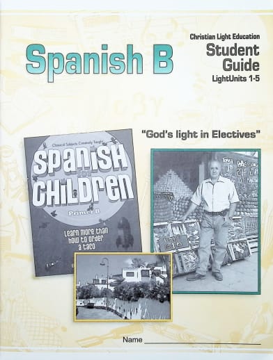 Christian Light Spanish B Student Guide LightUnits 1-5