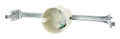 fiberglassBOX™ Ceiling Fixture Box 3-1/2 in. Round 20.5 cu. in. Capacity K-Clamps Factory Installed