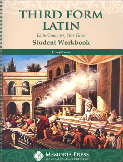 Memoria Press Third Form Latin Student Workbook