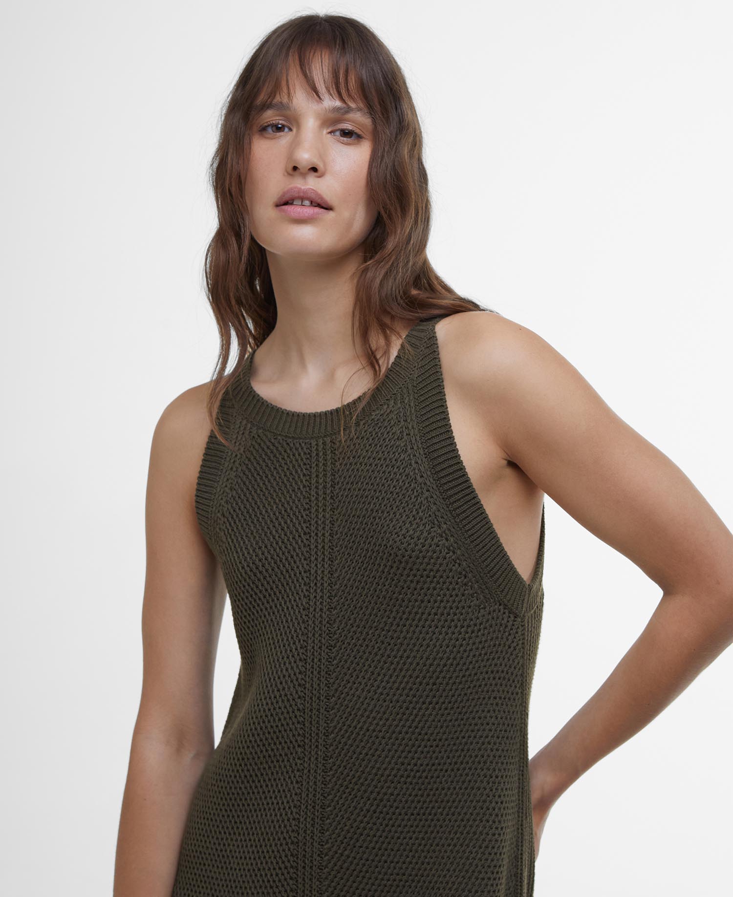 Abito midi in maglia Dakota image number 3