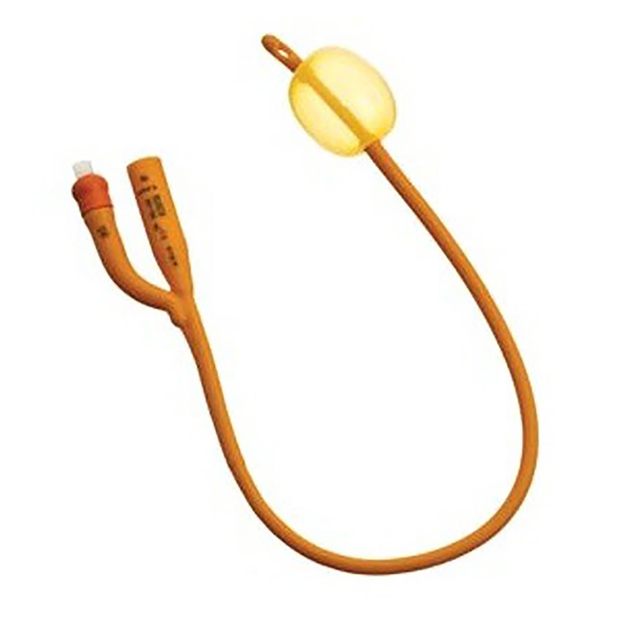 Rüsch® Gold® Foley Catheter, 12 Fr., 30 cc, Two Way