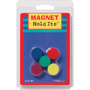 Ceramic Disc Magnets, 3/4", Pack of 10