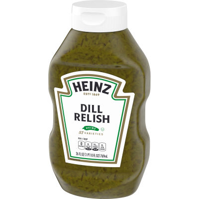 Heinz Dill Relish, 26 fl oz Bottle