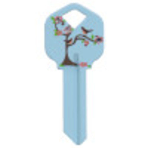 Birds in a Tree Key Blank Kwikset/66 KW1