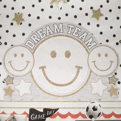 Fadeless Schoolgirl Style Bulletin Board Paper, BFF Painted Dot, 47.25" x 50', 1 Roll example 2
