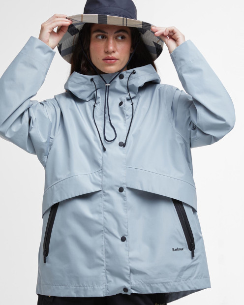 Naomi Waterproof Jacket Ice Blue