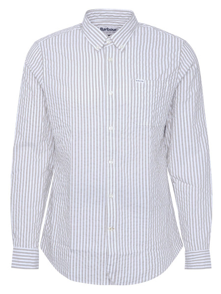 Cresswell Seersucker Tailored Long-Sleeved Shirt Cresswell Seersucker Tailored Long-Sleeved Shirt