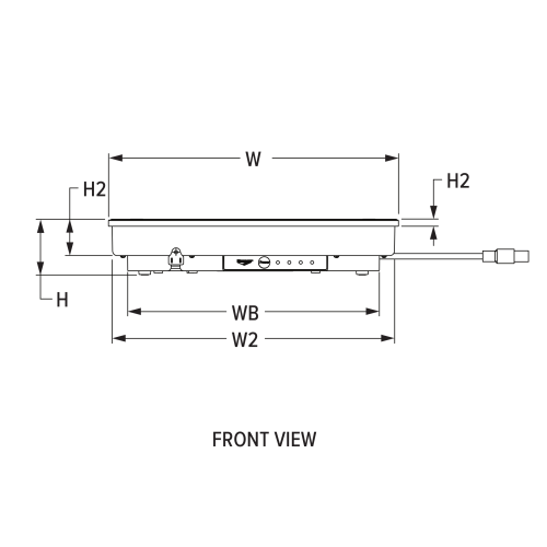 Engineering front view