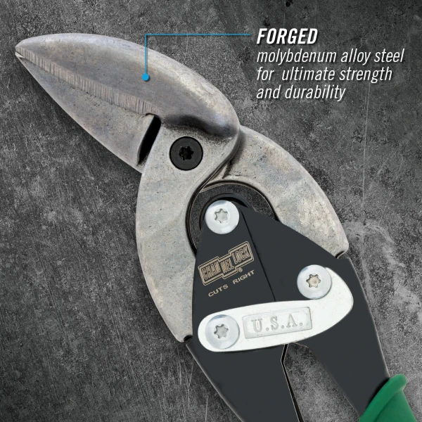 610FR 10-inch Offset Right Aviation Snip