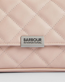 Soho Mini Quilted Crossbody Bag Pale Mauve
