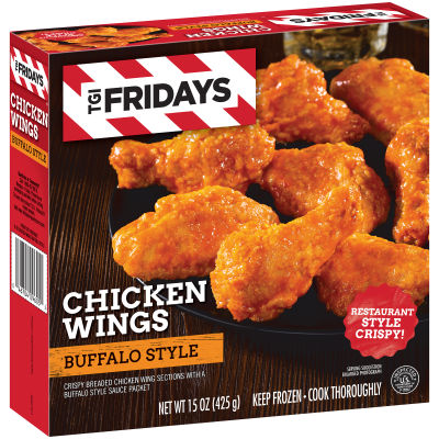 TGI Fridays Buffalo Style Chicken Wings, 15 oz Box
