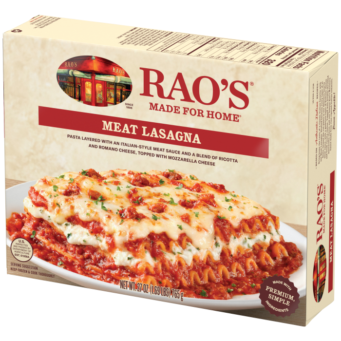 Meat Lasagna Frozen Meal, 27 oz - Right angle Image