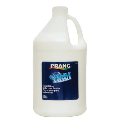 Prang Washable Liquid School Glue, White, 128 Oz., 1 Count