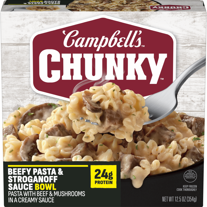 Beefy Pasta with Stroganoff Sauce