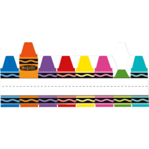 Crayola&reg; Tented Name Plate, 9-5/8" x 6-1/2", Pack of 36