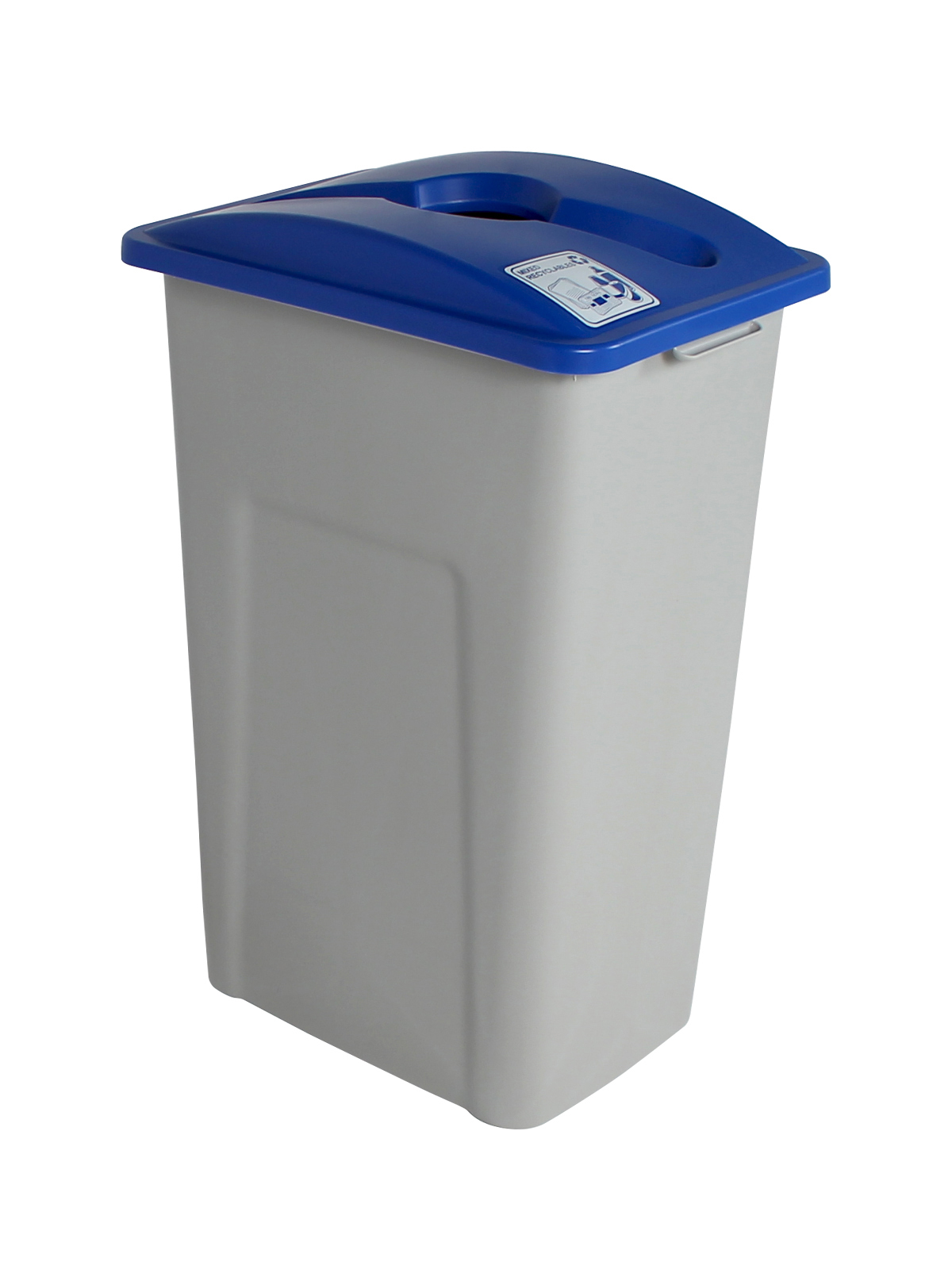 WASTE WATCHER – Single – Kit – Xl – Mixed Recyclables – Mixed – Grey-Blue