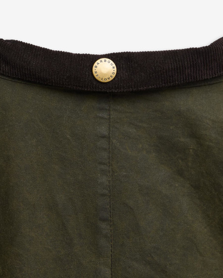 Barbour Re-Loved Defence Waxed Jacket - Size 18