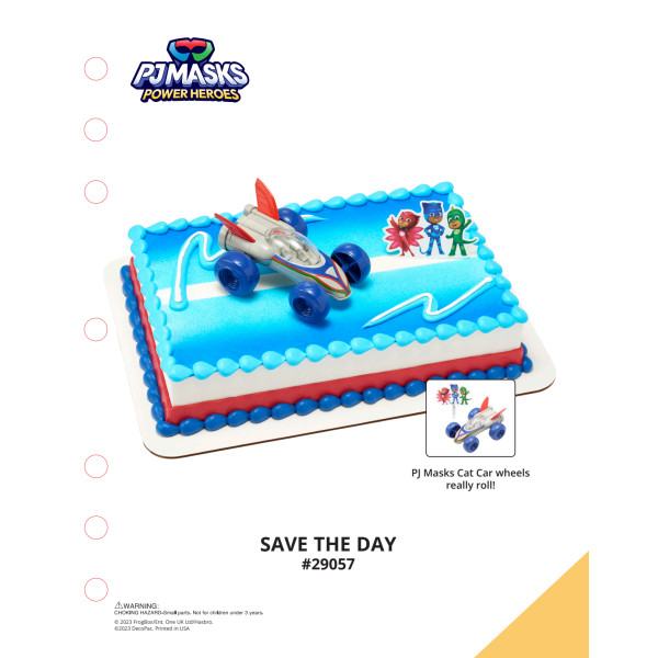 PJ Masks Save the Day The Magic of Cakes® Icing Only Page