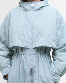 Estella Parka Jacket Light Steel Blue