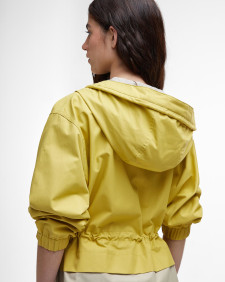 Evie Showerproof Parka Limeade/Light Sand