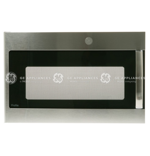 STAINLESS STEEL DOOR WITH FLAT GE LOGO