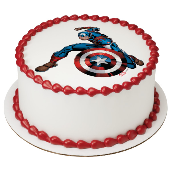 Marvel's Captain America PhotoCake® Edible Image®