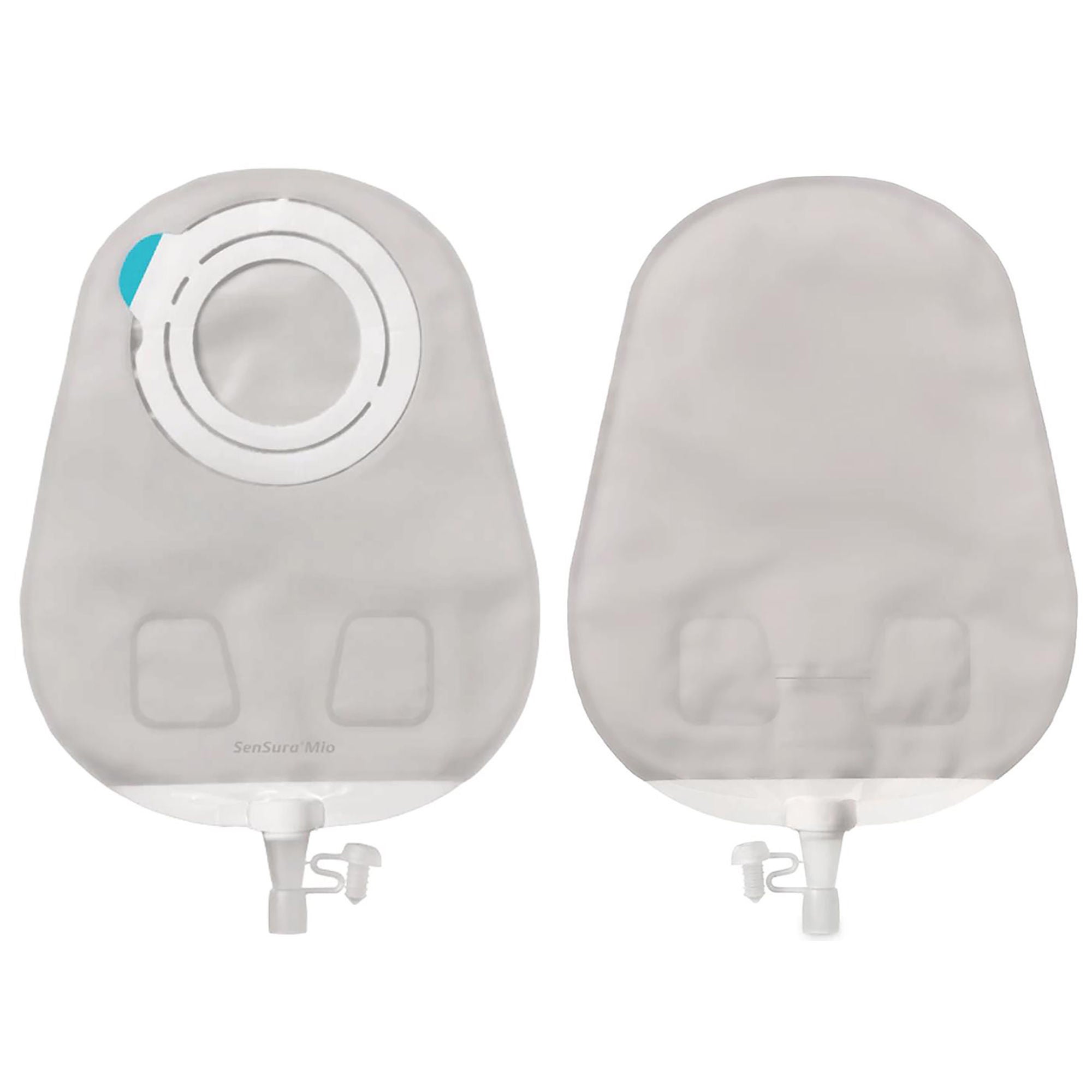 SenSura® Mio Flex 2-Piece Transparent Urostomy Pouch, Red Match