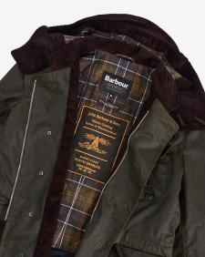 Barbour x TO KI TO gewachste Fahrerjacke 