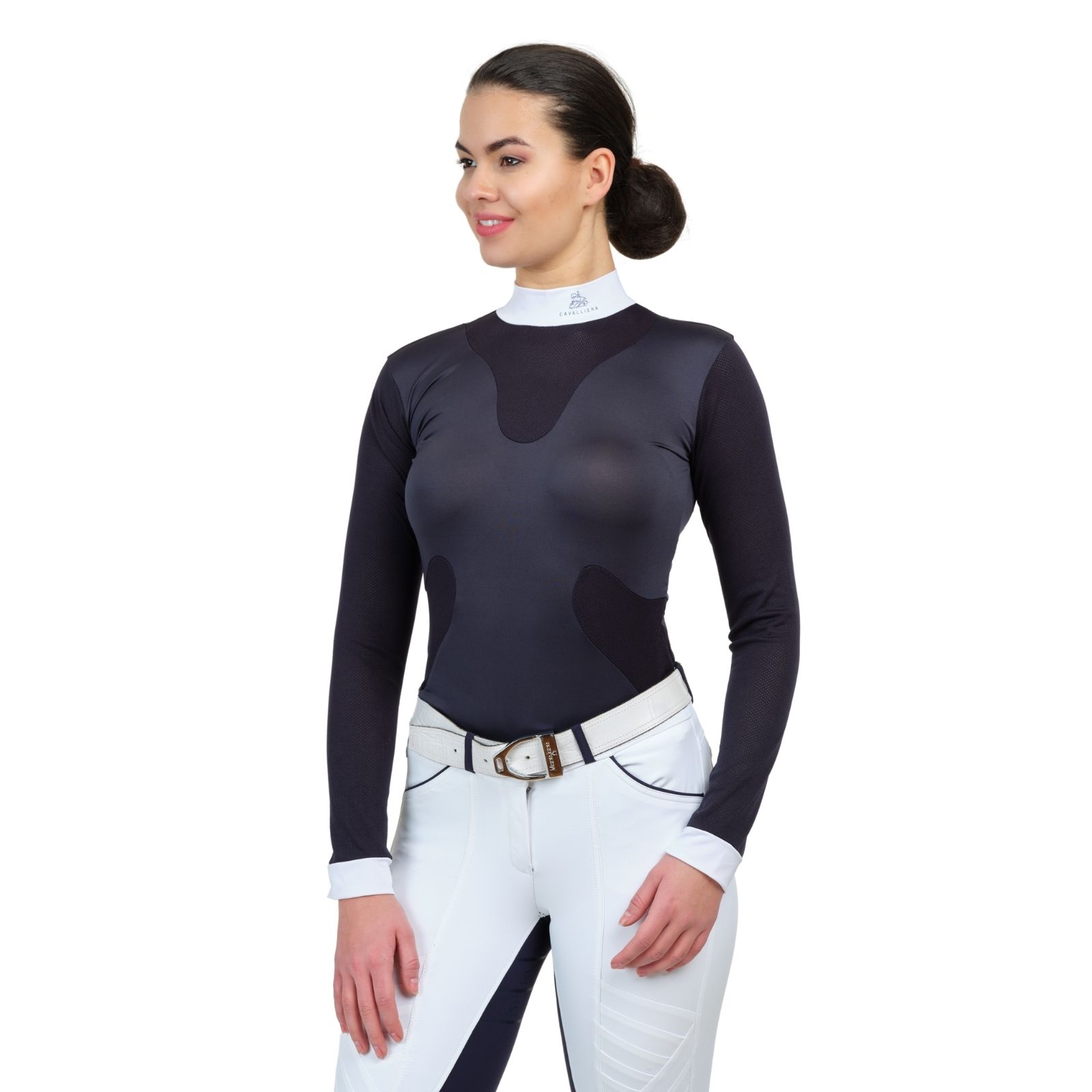Cavalliera High Style Long Sleeve Riding Show Shirt